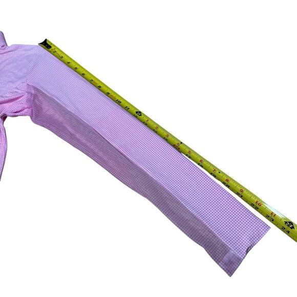 IBkul Women's Mini Check 1/4 Zip Golf Resort Pullover Pink Sz S Athleisure - Picture 8 of 8